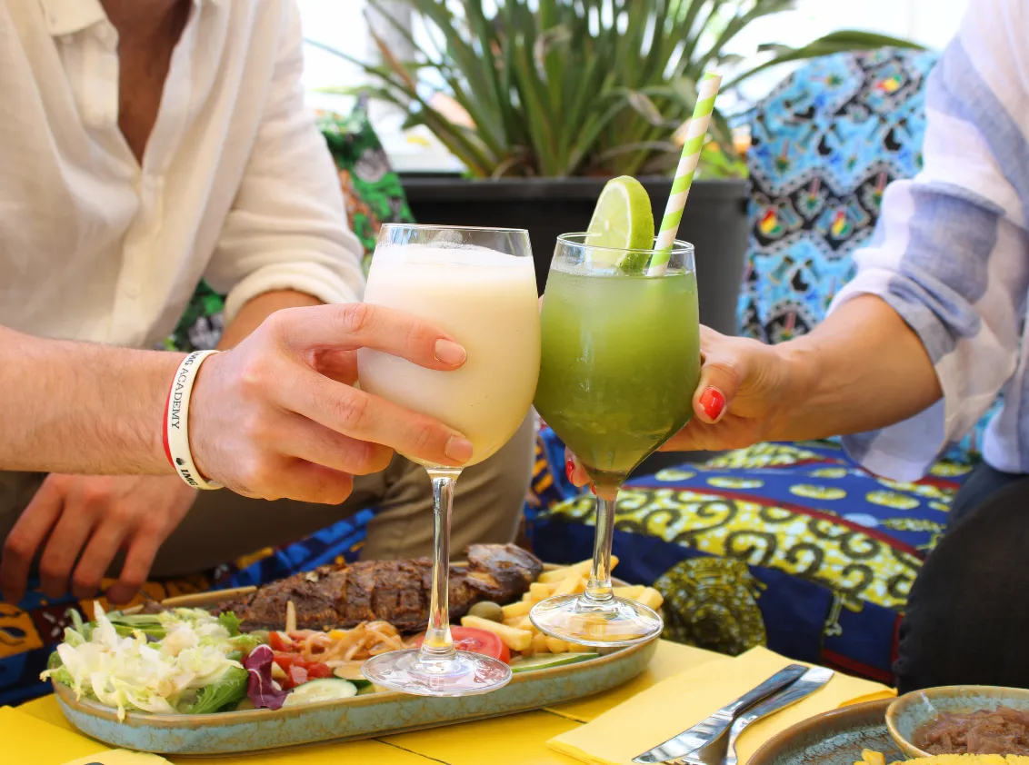 Bebidas y coctelés Baobab